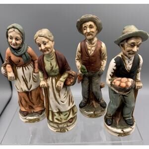 Lot Of Western Themed Figurines EUC Male And Female Depictions Detailed Lovely
